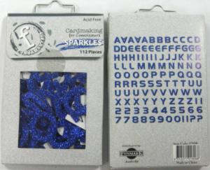 Bella-Sparkle Alphabet-Blue